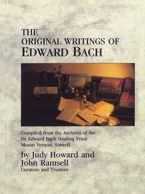 cover image of The Original Writings of Edward Bach